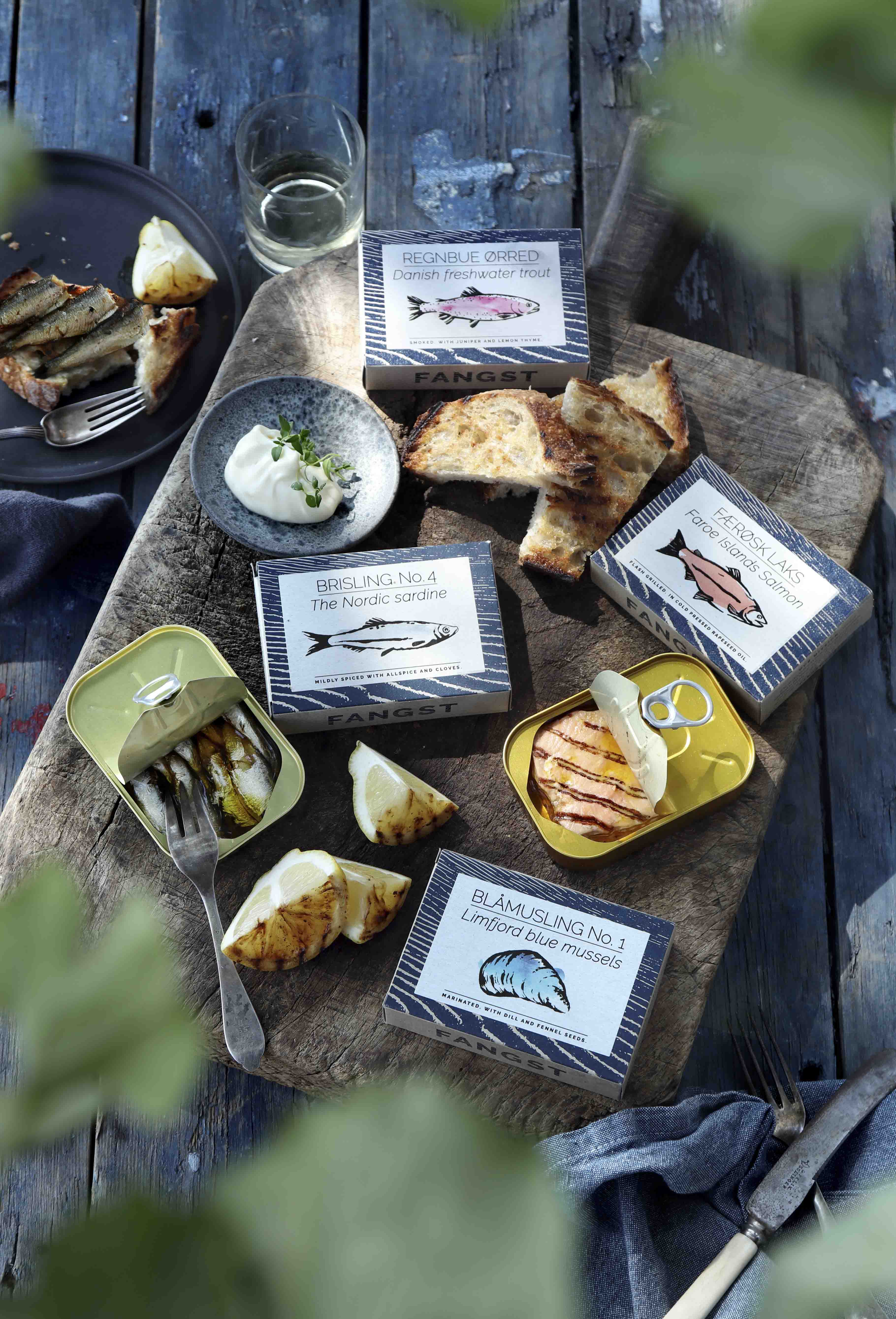 Nordic seafood tapas