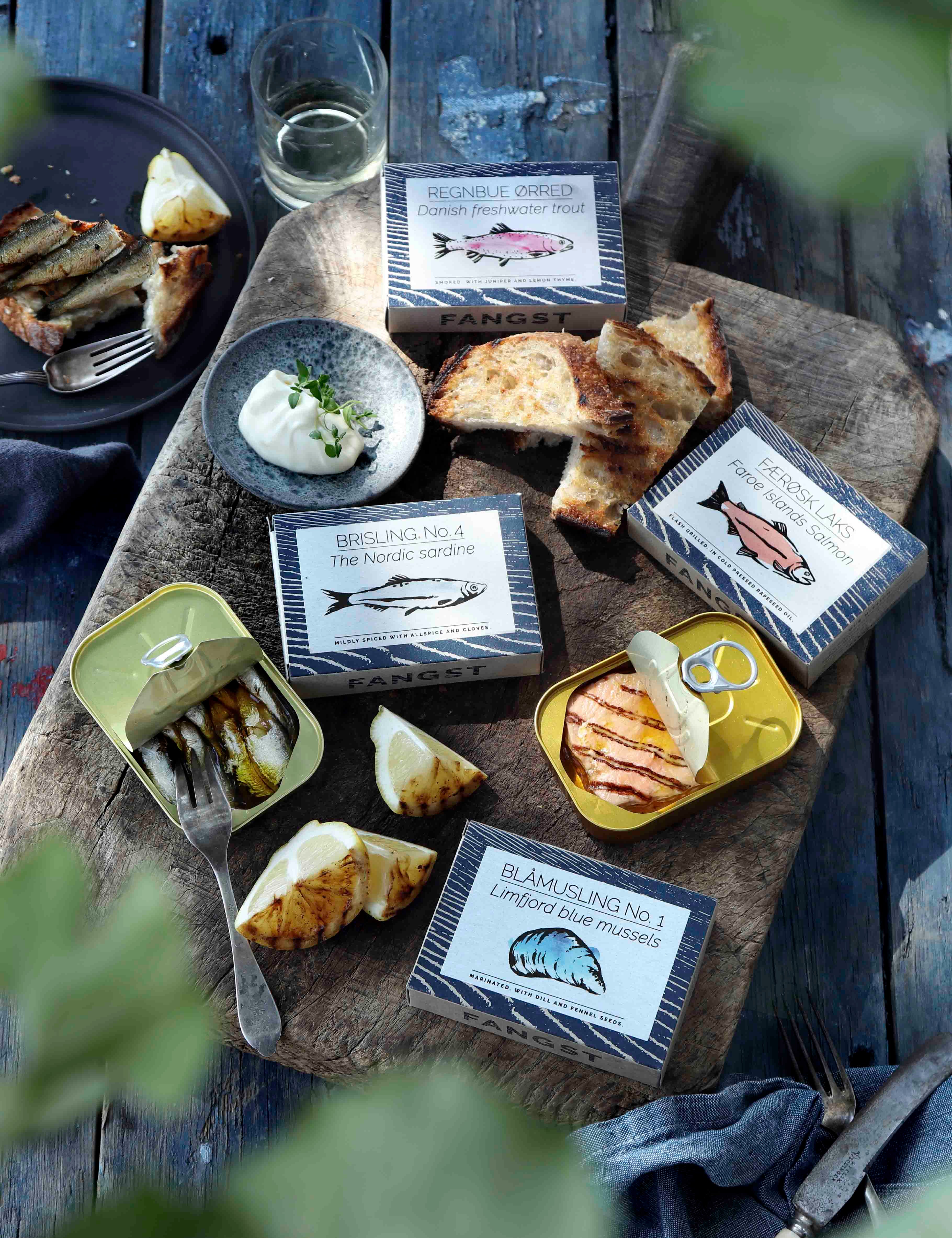Nordic seafood tapas