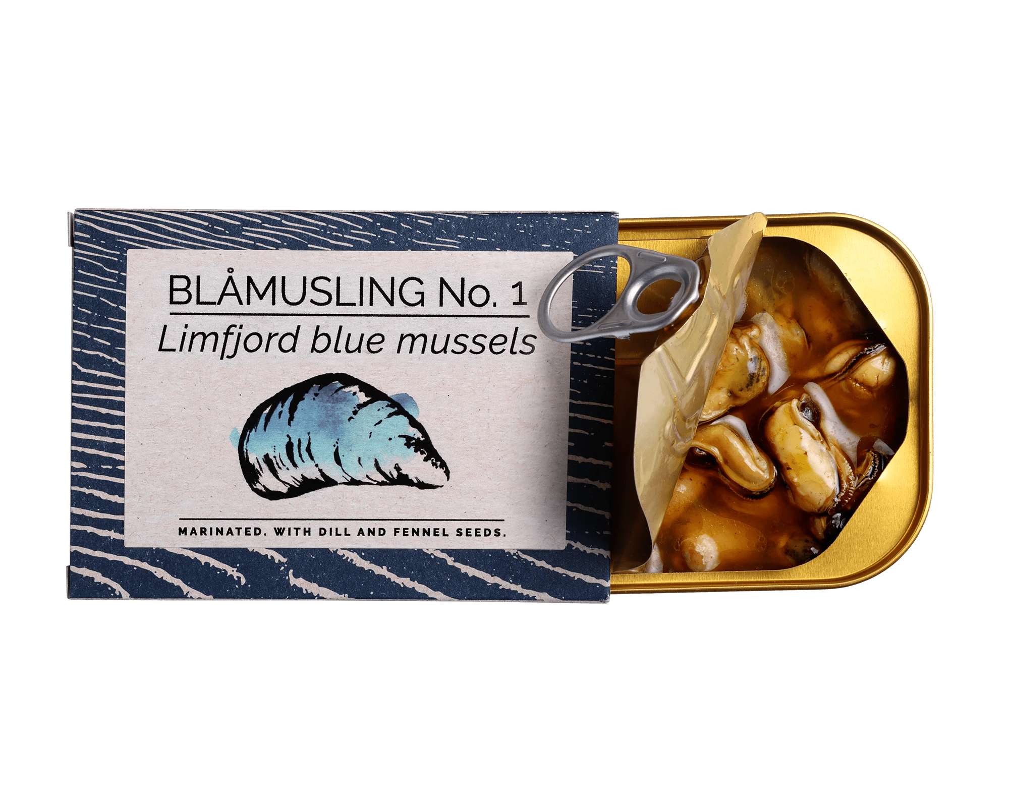 BLÅMUSLING No. 1 - FANGST